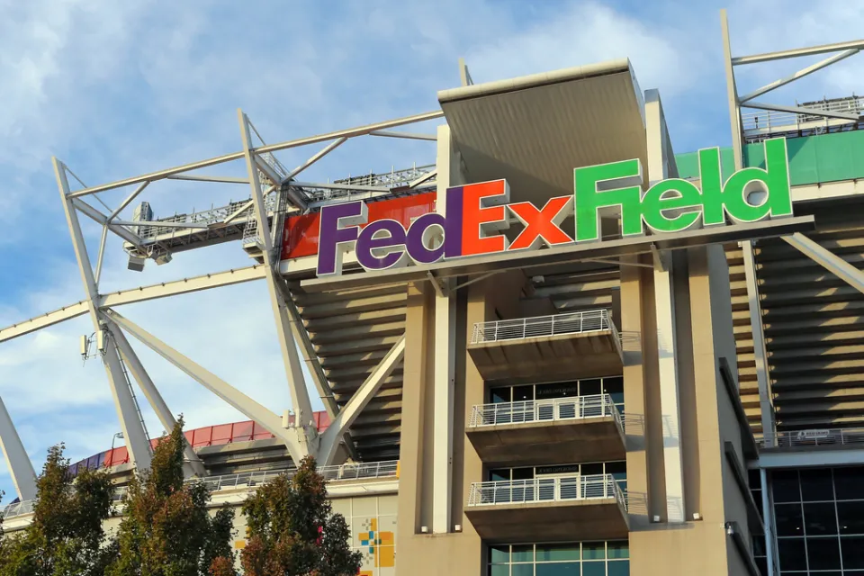 FedEx Field in Landover, Maryland
